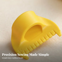 Creates Even Stitches Border Stitching Lock Tool Easy to Use Border Stitching Tool Ergonomic Design for Sewists, Clothing Repair, Home