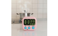 Countdown Wecker LCD Display Digital Kitchen Alarm Clock Cooking Timer Magnetic Attachment Portable Stopwatch User-friendly Suitable for Seniors Kids Cooking Study