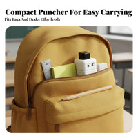 Mini Hole Puncher Compact & Portable Mini Hole Punch Effortless Punching Handheld Paper Punch for Students, DIY Projects