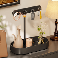 Metal Key Holder, Modern Minimalist Key Organiser, Valet Tray, Desk Tidy Organiser, Stylish Home Accessory, Matte Finish
