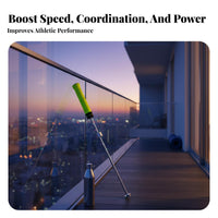 Tennis Serve Practice Tool Improves Hand-Eye Coordination Single-Player Training Tool S Posture Athletic Gear for Adults, Kids, Home, Backyard, Park