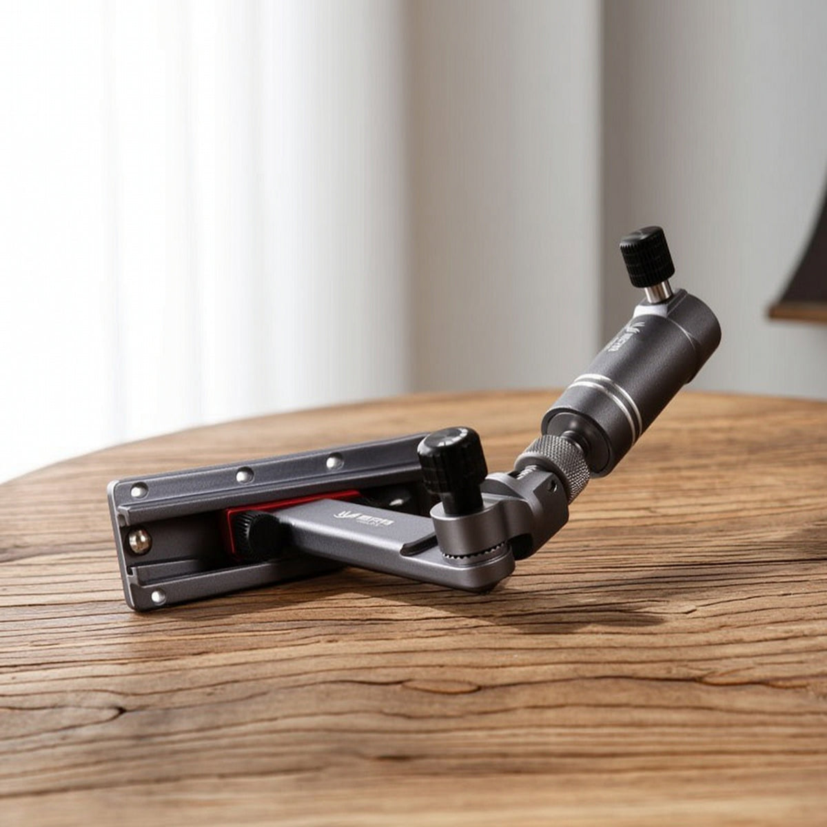 Rod Holder with Adjustable Clamp Aluminum Alloy Rod Holder with Clamp Hardware Reinforced Stable for Anglers