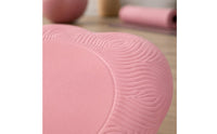 2 Pieces Embossed Flower Kneeling Pad Textured Grip Exercise Kneeling Pad Thick Padded Knee Mat Cushioned