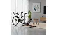 Folding Bike Stand Floor-Standing Metal Bike Stand Compact Bicycling Gear for Standing Display