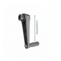 Nylon Crank Arm Foldable Machine Handle Revolving Crank Handle for Industrial Machinery, Workshop