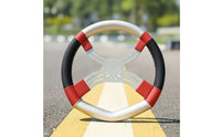 Go Karting Steering WheelsportStyle Steering Wheel with Threethree-Spoke Center Stitched for Builders