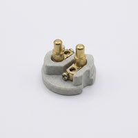 Living Room B22 Lamp Holder Replacement, High Temperature Resistant Ceramic Core, Unswitched Marine Part with Copper Contacts, DIY Lighting Piece