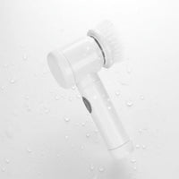 Waterproof Handheld Electric Cleaning Brush Long Battery Life Cordless Power Scrubber Wall-Mountable for Household, Kitchen, Bathroom