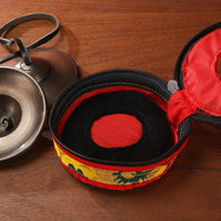 Nepalese Bronze Hand Cymbals with Cover