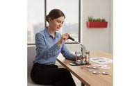 Button Maker Machine Manual Badge Making Machine Desktop for Craft Workshops