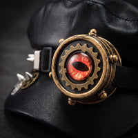 Steampunk Hat with Gears Vintage Steampunk Cap Adjustable Cap with Gears for Cosplayers, Cosplay, Photo Shoots