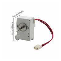 Refrigerator Evaporator Fan Motor Compatible Refrigerator Evaporator Fan Motor Assembly Powerful Air Movement Replacement Part