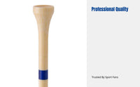 Adjustable Bamboo Golf Tee, Height Limiter, Aerodynamic, Biodegradable, Golf Training Supplies