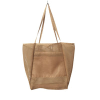 Reinforced Mesh Bag with Inner Pocket Spacious Mesh Tote Bag Transparent Breathable for Women, Swimmers, Beach, Pool, Gym, Travel