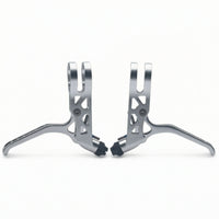 Folding Bike Brake Lever CNC-Machined Brake Lever with Adjustable Reach Lightweight for Commuters