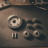 Differential Gear Set Replacement Bevel Gear Set with Pins for RC Car Enthusiasts