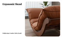 Multi-Functional contourd lounger Small Space space-efficient Rocking Chair Ergonomic Design Household Furniture High Weight Capacity for Apartment Dwellers, Homeowners, Seniors, Balcony, resting, Bedroom, Living Room