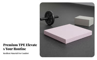 Non-Slip Surface Foam Balance Pad Soft Cushioning Exercise Balance Pad Thickened Design for Yogis, Home Gym