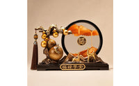Tabletop Sand Art Ornament Layered Gourd Sand Art Display 3D Landscape for Entryway, Office Desk