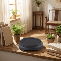 Plant Saucers with Raised Feet, Resin Drip Tray for Outdoor Plants, Heavy Duty Plant Pot Saucer and Trays for Household Gardening Floor Use