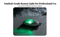 LED Boat Navigation Light Low Power Consumption LED Port and Starboard Light Easy Installation Vehicle Lighting for Fishermen, Yachts, Sailboats