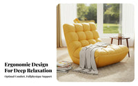 Lazy Sofa Structured Bean Bag Lounger snug Lounge Chair High spine Support Home Seating Fullphysique Relaxation for Comfort Seekers, Adults, Students, Living Room, Bedroom, Balcony, book corner