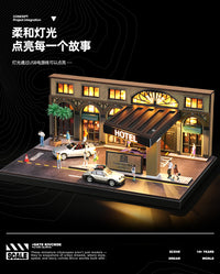 SCJ 1:64 Medieval Hotel Miniature Scene