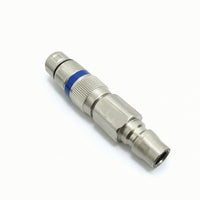 Hardware Precision-Machined Metal Connector Adapter for Audio Setups, Studio