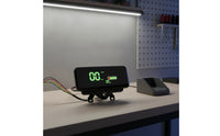 Universal Tricycle Instrument with Bracket Wired Digital Dashboard Backlit Speedometer Clear Visibility for Commuting