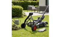 Lawn Mower Auxiliary Wheel Treaded Auxiliary Wheels Rolling for Homeowners