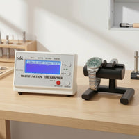 Watch Timegrapher Professional Watch Timing Machine Timegrapher with Stand Multifunction Precision Calibration Device Desktop