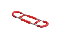 Curved Arm Exerciser Upper-Body Arm Exerciser with Adjustable Resistance Portable Exercise Bar for Fitness Enthusiasts, Beginners, Home Gym, Office