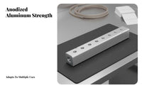 40x40 Air Block Leak-Resistant Seal Pneumatic Block Industrial-Grade Multi-Port Pneumatic Splitter for DIY Hobbyists, Workshops, Factory