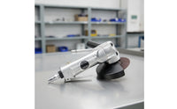 Pneumatics Sander with Side Handle High-Speed Pneumatics Disc Sander Easy to Operate for Surface Finishing, Workshop