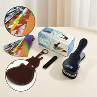 Guitar Pick Maker DIY Guitar Pick Punch Handheld Tool for Guitarists, Instrumentalists, Music Room, Home Studio
