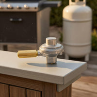 Oven Regulator Replacement Cylindrical Top LP Oven Regulator Portable Outdoor Cooking Gear