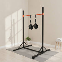 Pull-up Bar with Triangular Support Non-Slip Standing Pull up Bar Widened Upper-Body Exercise Bar Station for Home Gym, Apartment