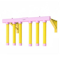 Portable Hand-Eye Coordination Coach 3 Adjustable Speeds Falling Stick Reaction Game USB Rechargeable Stick Catching Game Two Mounting Options for Family, Adults, Kids, Wedding, Party