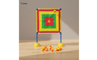 Sticky-Ball Target Board 12 Balls Sticky Ball Target Set Children's Play Equipment Outdoor Hand-Eye Coordination