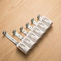 E14 Bulb Holder with Bracket for LED Candle Light, Candle Lamp Holder for Pendant Lights, E14 Lamp Holder 2A 220-250V, Beige Screw Base 250V