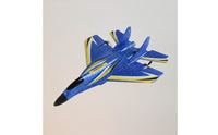 Fixed-Wing RC Glider with Twin-Motor Rechargeable Foam RC Airplane Hand-Held Foam Glider Lightweight for Beginners, Kids, Park