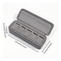 Watch Storage Case Portable Watch Storage Case with Soft Lining Wristwatch Box for Collectors