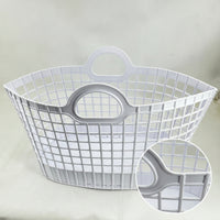 Foldable Collapsible Laundry Basket Ventilated Collapsible Clothes Hamper Lightweight Laundry Basket with Handles Portable for Bathroom