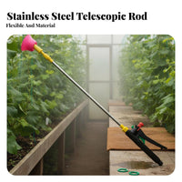 Telescopic Spray Lance Long-Lasting Telescopic Spray Rod Extendable Spray Lance Easy Installation Stainless Steel Spray Pipe