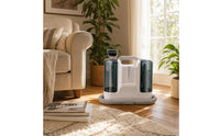 Multi-Attachment Carpet and Upholstery Stain Cleaner Compact Portable Upholstery Cleaner Strong Suction Textile Cleaning Machine Hard-to-Reach for Pet Owners, Families, Sofas, Carpets, Car Interior