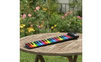 Rolling Piano Keyboard Silicone 37-Key Keyboard Lightweight Rolling Piano for Travel