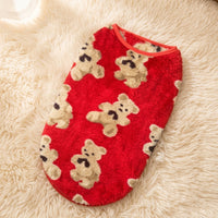 Winter Warm Dog Vest in Polyester, Casual Style Anti-Shedding Dog Coat for Unisex Husky Clothing, Golden Retriever and Labrador Clothing
