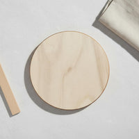 DIY Project Round Wood Disc Paintable Surface Circular Wood Cutout Lightweight Craft Supply for Art Projects