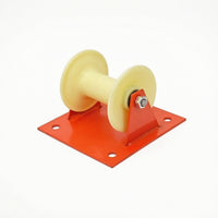 Flat Cable Pulley Puller Feeding Sheave Lowground-Level Cable Roller Easy to Install for Contractors