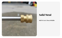 Double Use Pressure Washer Undercarriage Cleaner 4000 PSI Pressure Washer Water Broom Quick Connect for Homeowners, Driveway, Patio